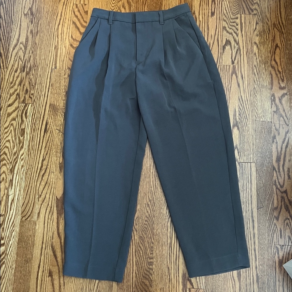 Madewell Charcoal Gray Trousers
